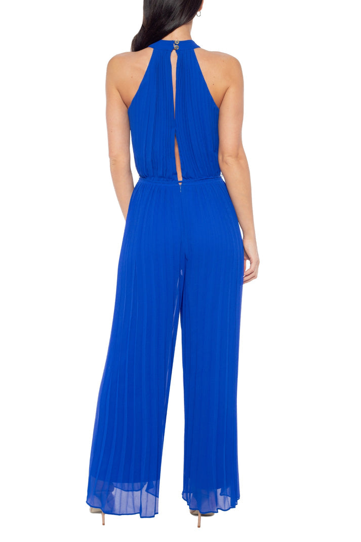 Jumpsuit Long Formal Pleated Jumpsuit Royal