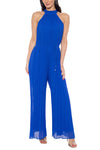 Jumpsuit Long Formal Pleated Jumpsuit Royal