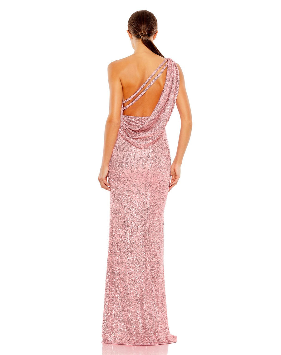 Prom Dresses Prom Long One Shoulder Formal Gown Light Pink