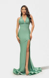 Prom Dresses Long Formal Mermaid Fit Evening Dress  Mint