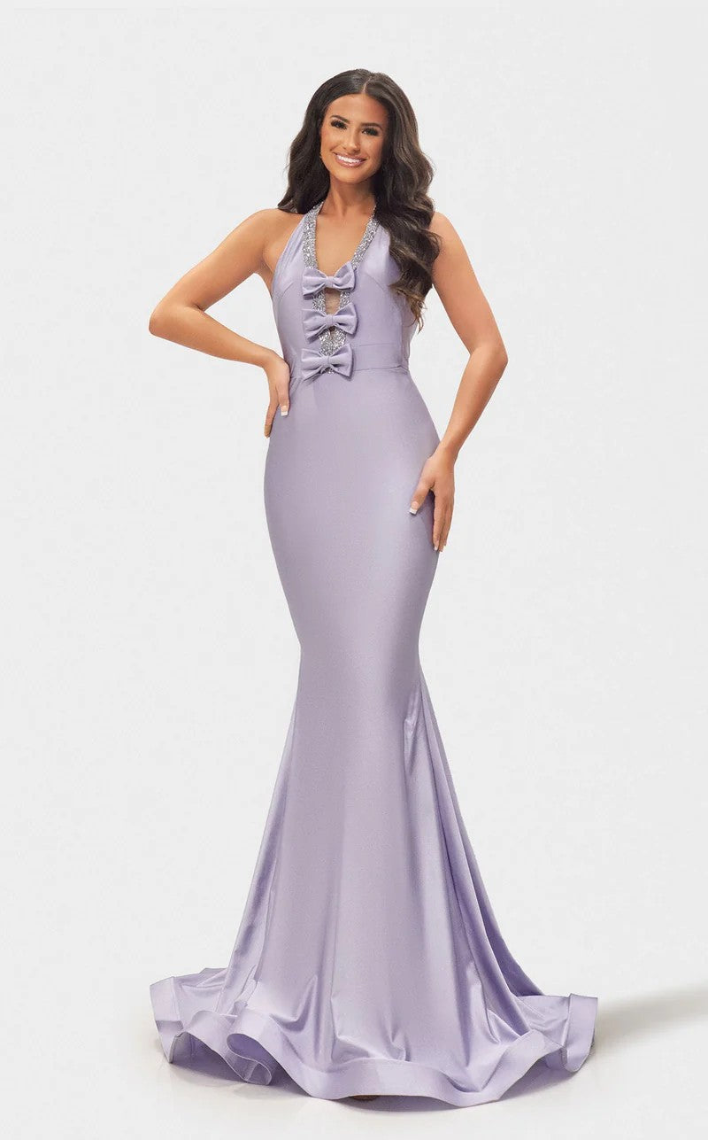 Prom Dresses Long Mermaid Formal Beaded Prom Dress Ash Rose