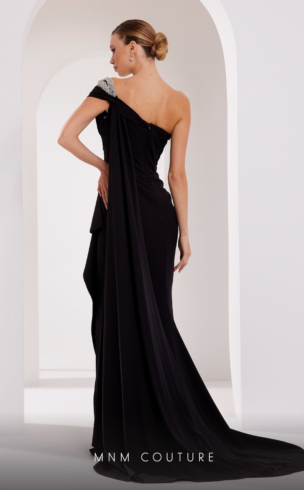 Formal Dresses Beaded Long Formal Evening Dress Black