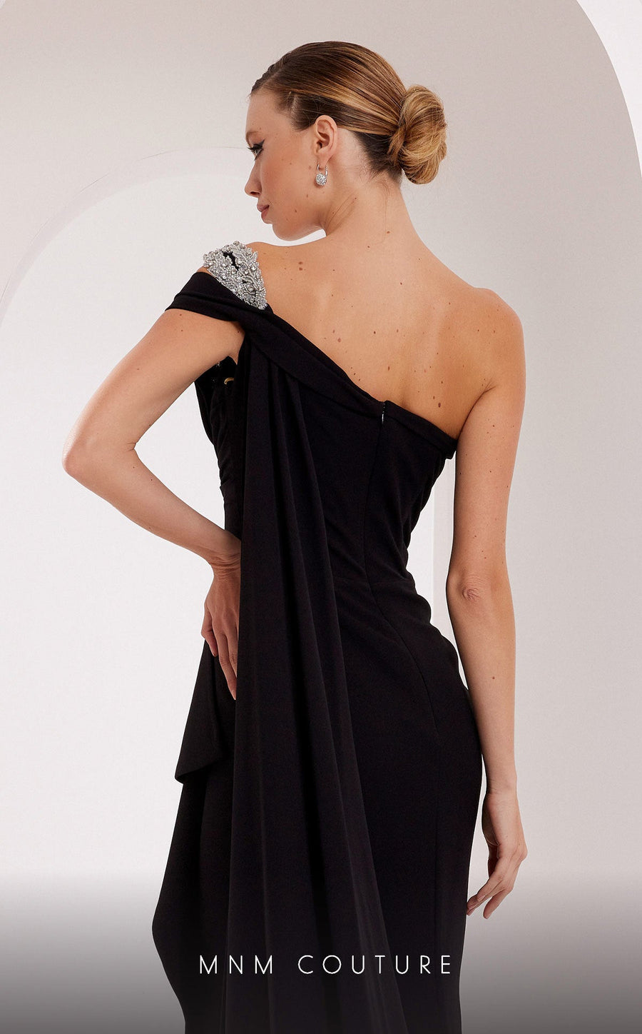 Formal Dresses Beaded Long Formal Evening Dress Black