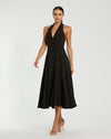 Formal Dresses A Line Tea Length Evening Formal Dress Black