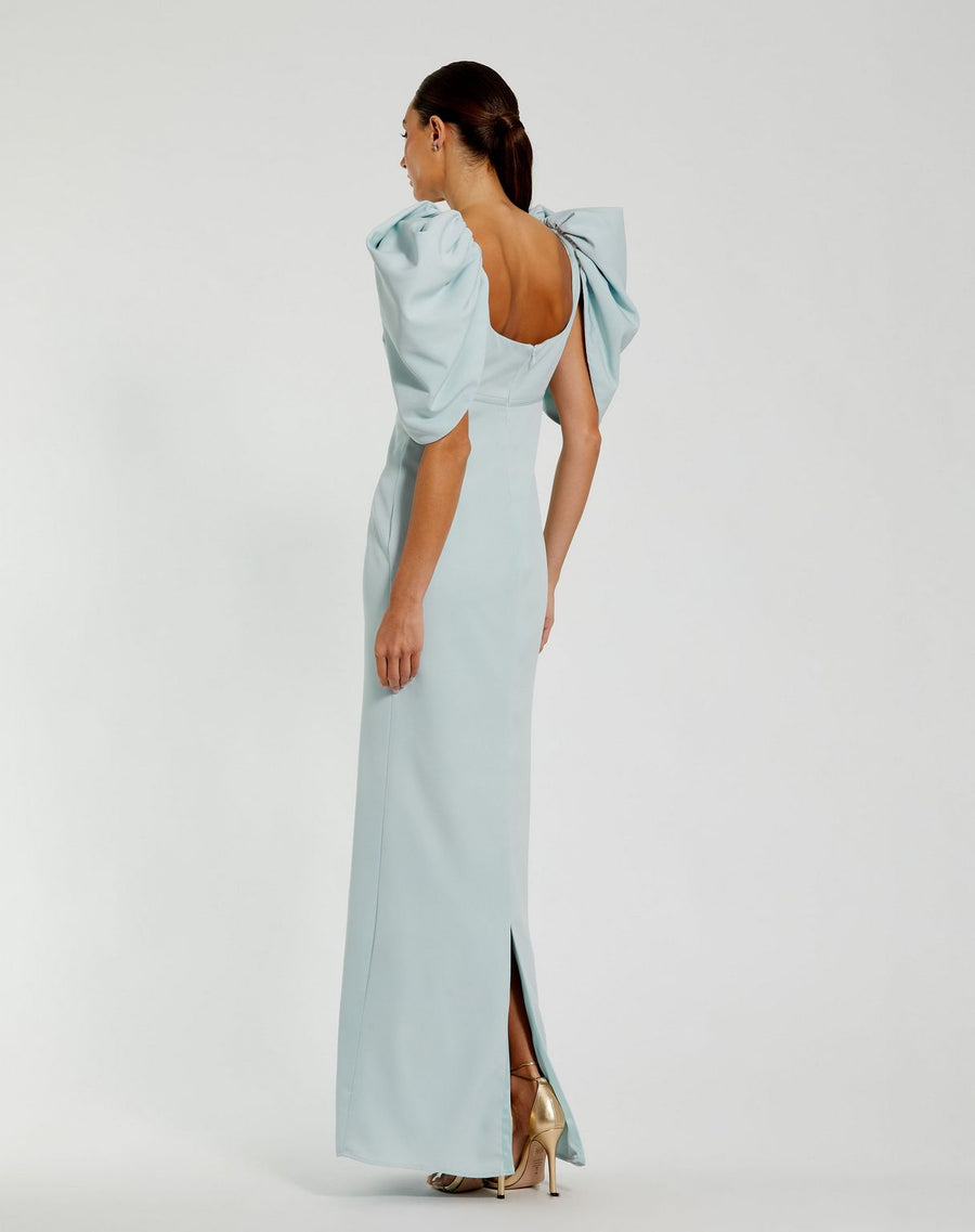 Formal Dresses Fitted Long Evening Gown Formal Prom Dress Powder Blue
