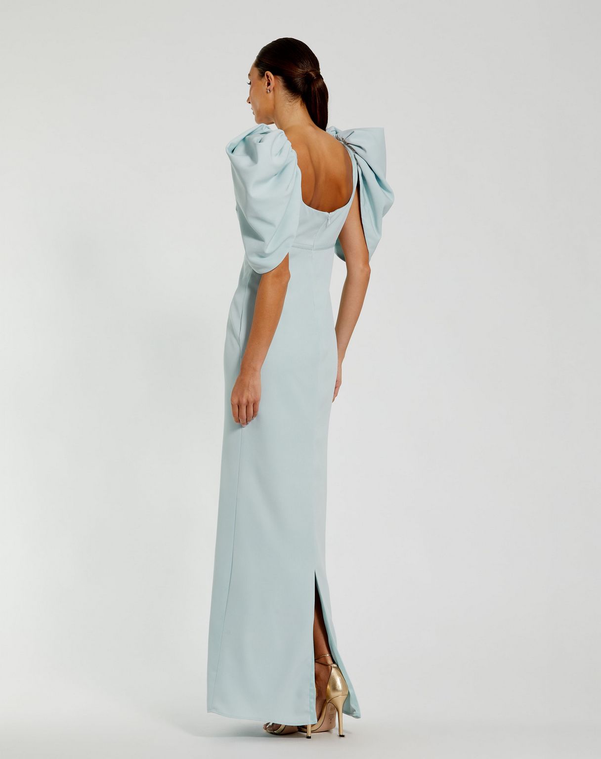 Formal Dresses Fitted Long Evening Gown Formal Prom Dress Powder Blue