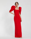 Formal Dresses Fitted Long Evening Gown Formal Prom Dress Red