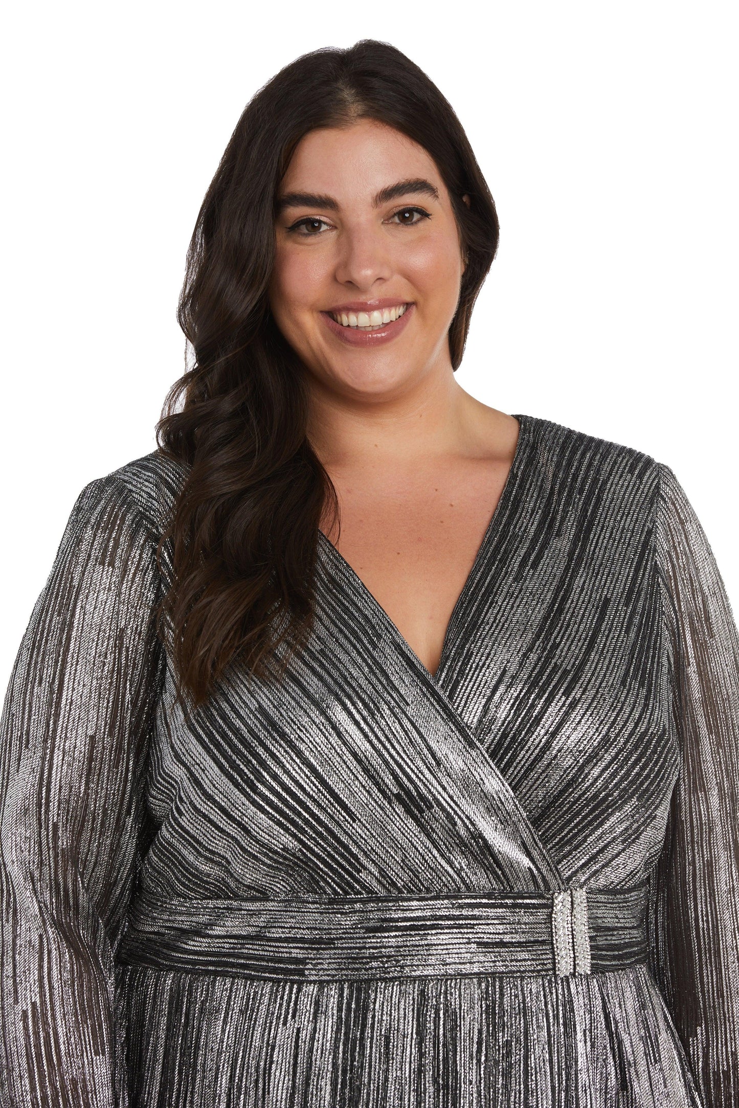 R&M Richards 2761W Plus Size Long Formal Dress Sale