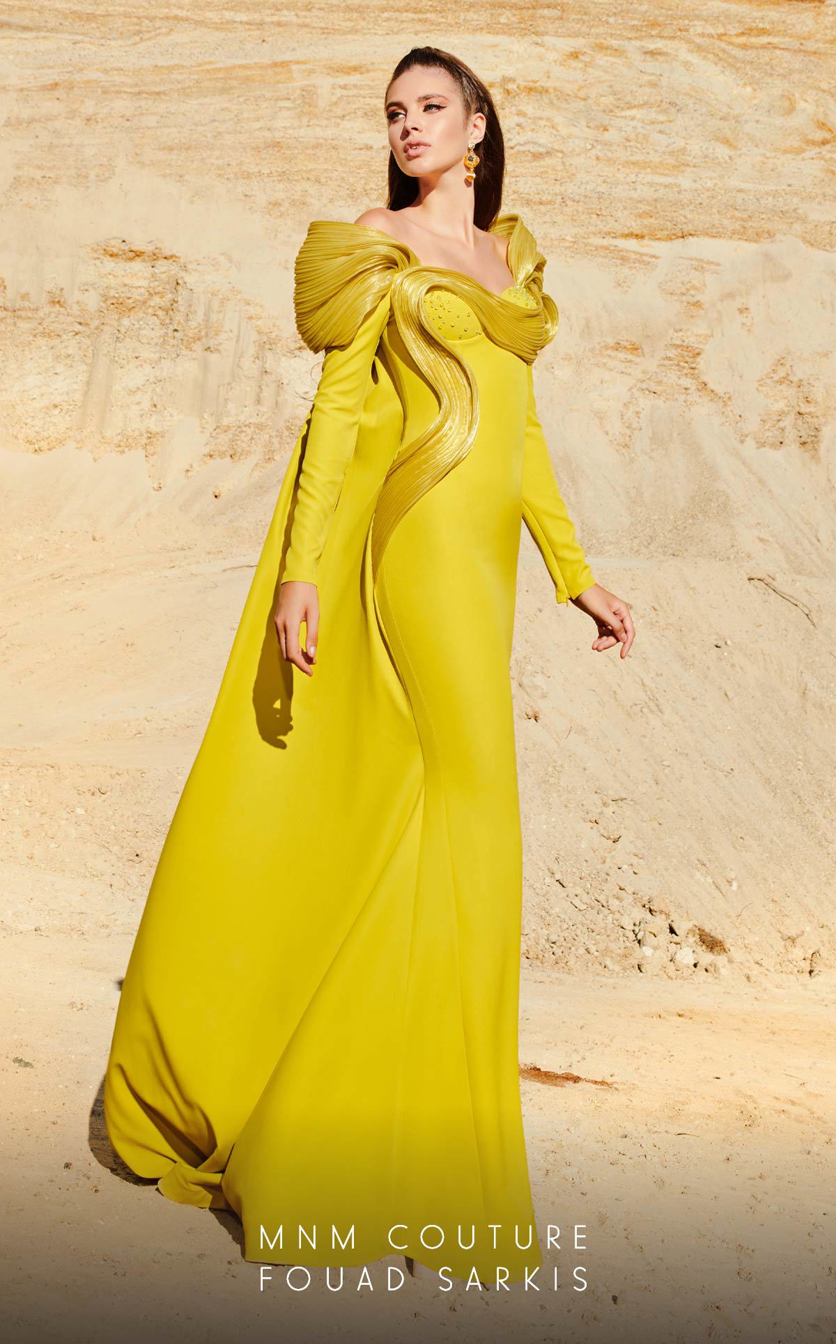 Formal Dresses Beaded Long Ruched Fitted Formal Evening Dress Olive