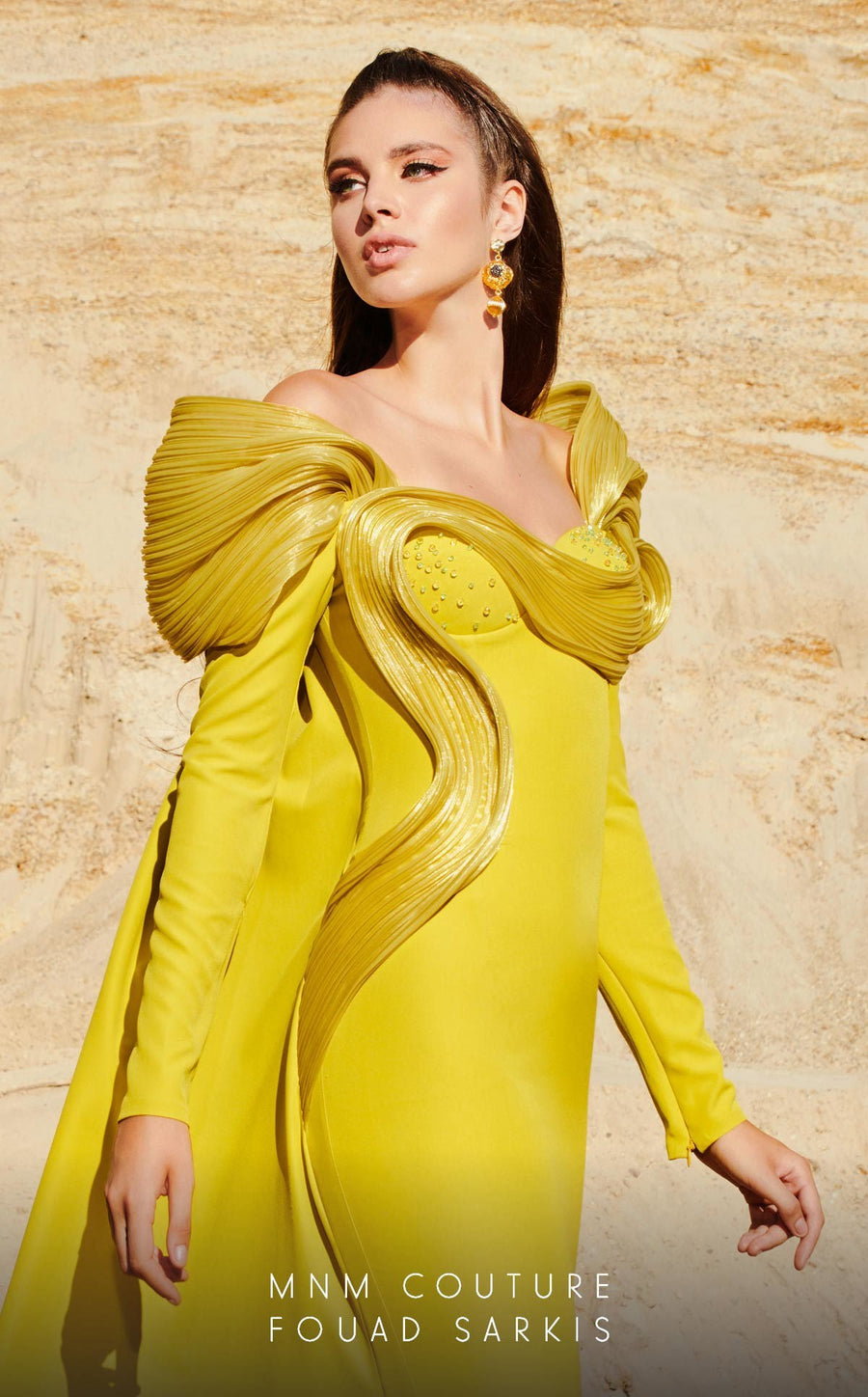 Formal Dresses Beaded Long Ruched Fitted Formal Evening Dress Olive