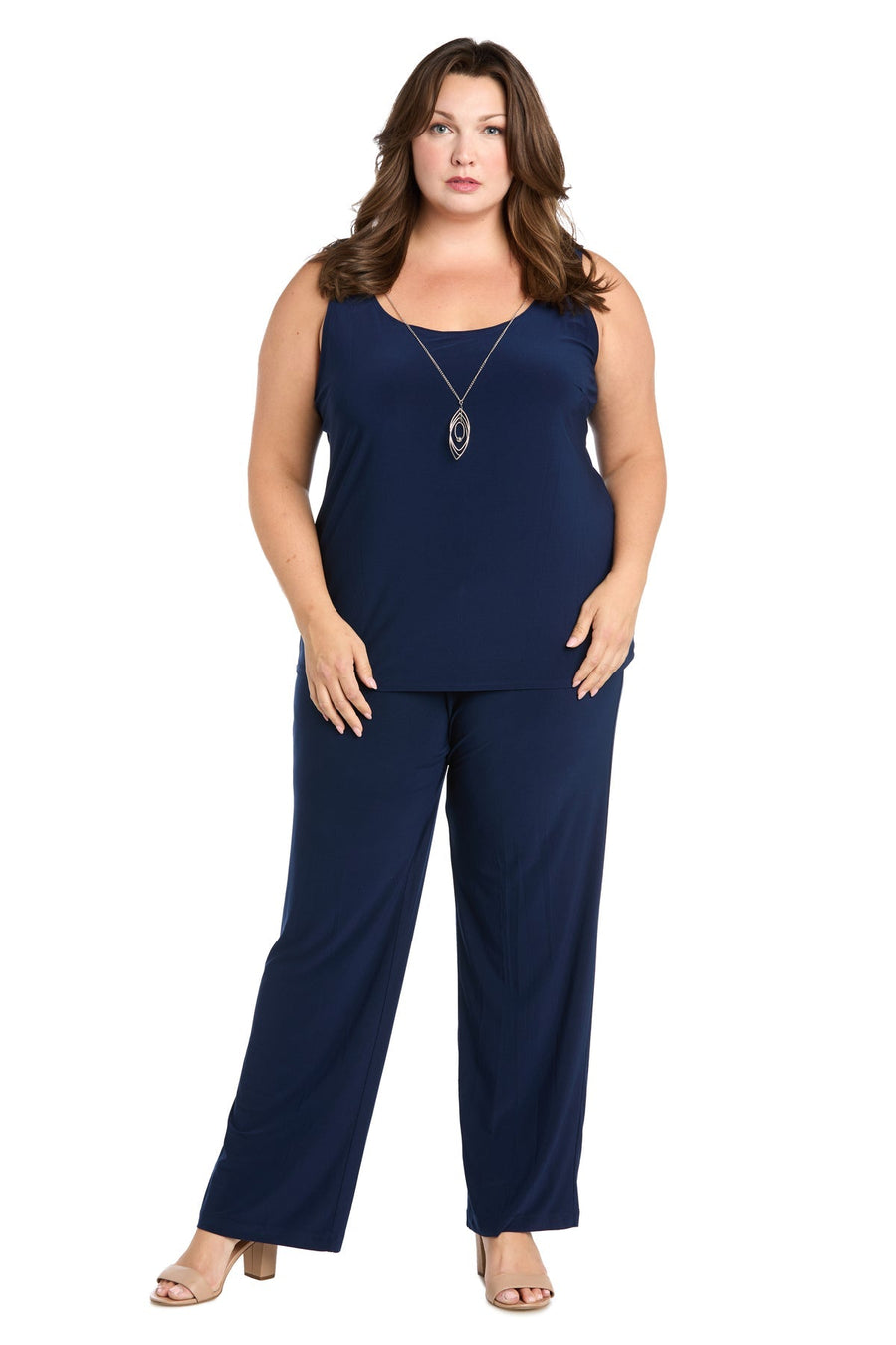 Pant Suit Sequin Plus Size Mother of the Bride Jacket Pant Suit Periwinkle/Navy