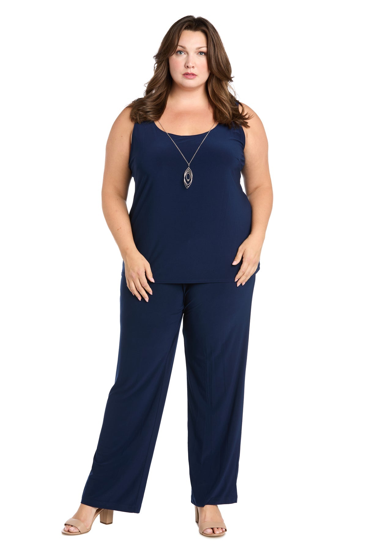 Pant Suit Sequin Plus Size Mother of the Bride Jacket Pant Suit Periwinkle/Navy