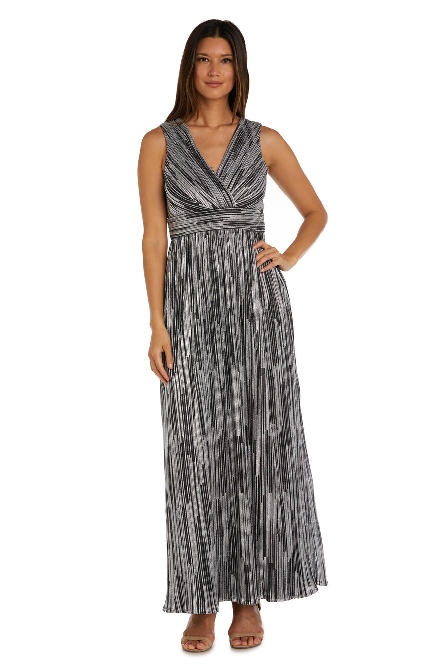 Mother of the Bride Dresses Long Mother Of The Bride Dress Black/Silver