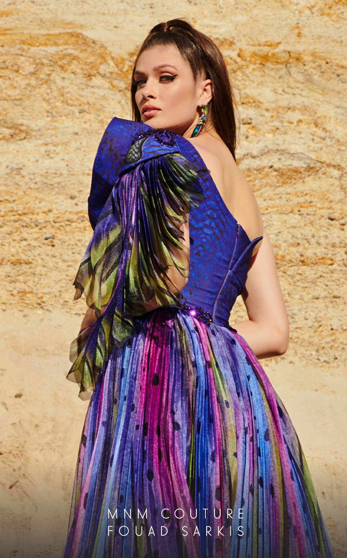 Formal Dresses Pleated Long Formal Evening Dress Purple