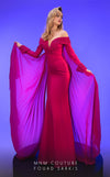 Formal Dresses Long Formal Pleated Mermaid Evening Dress Fuchsia