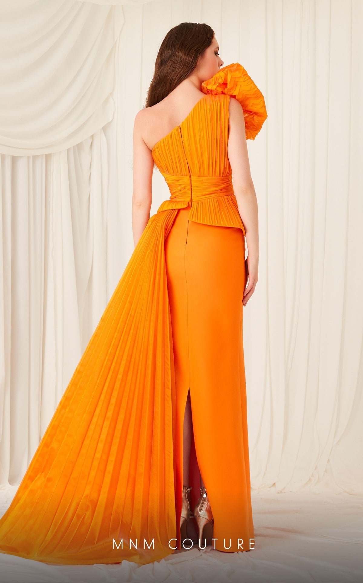 Prom Dresses Mermaid Long Formal Peplum Overskirt Prom Dress Mango