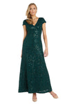 Mother of the Bride Dresses Long Mother of the Bride Sequin Formal Dress Hunter