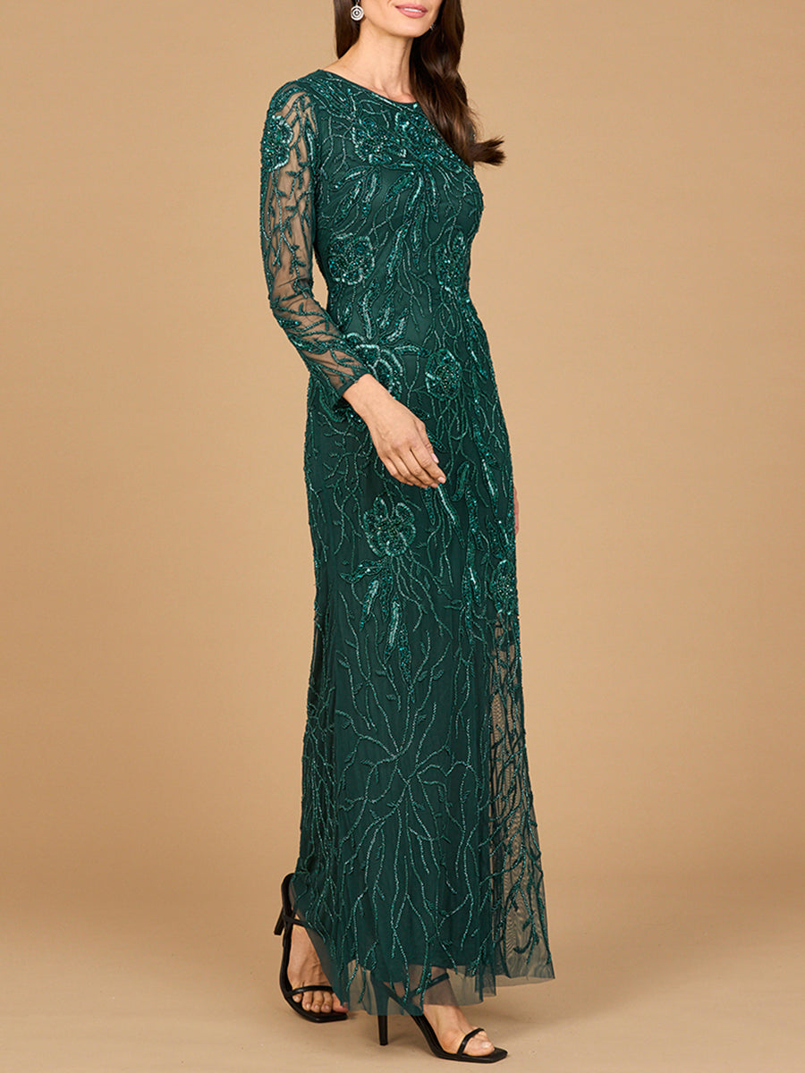 Mother of the Bride Dresses Long Beaded Mother of the Bride Formal Dress Teal