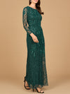 Mother of the Bride Dresses Long Beaded Mother of the Bride Formal Dress Teal