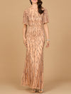 Mother of the Bride Dresses  Long Formal Mother of the Bride Dress Rose Gold