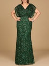 Mother of the Bride Dresses Long Mother of Bride Beaded Formal Dress  Emerald Green