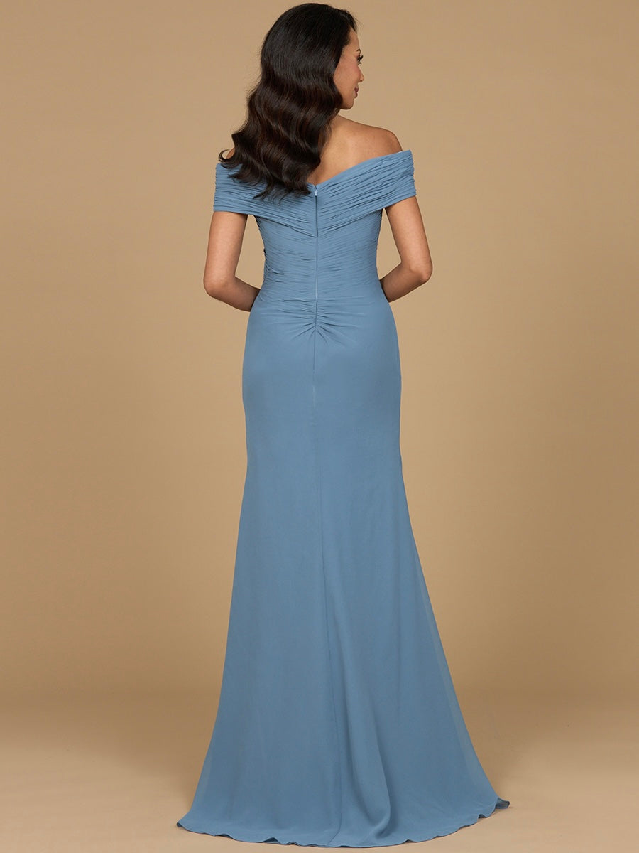 Formal Dresses A Line Long Formal Evening Formal Dress Dusty Blue