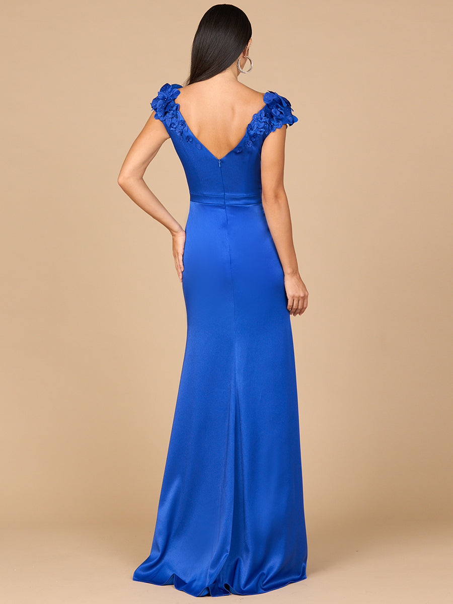 Prom Dresses Fitted Long Formal Evening Prom Dress Royal Blue