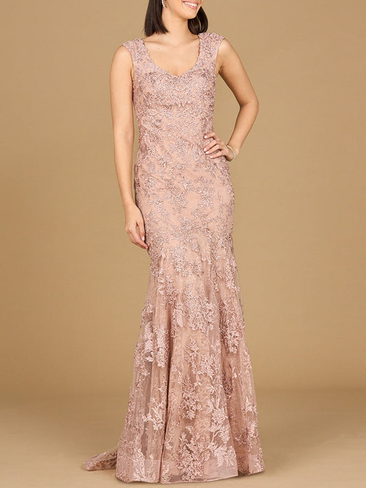 Formal Dresses Long Mermaid Formal Evening Dress Blush