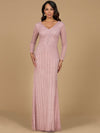 Formal Dresses Formal Beaded Long Sleeve Evening Dress Cashmere