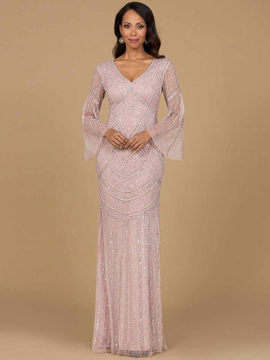 Mother of the Bride Dresses Long Beaded Mother of the Bride Formal Dress Blush