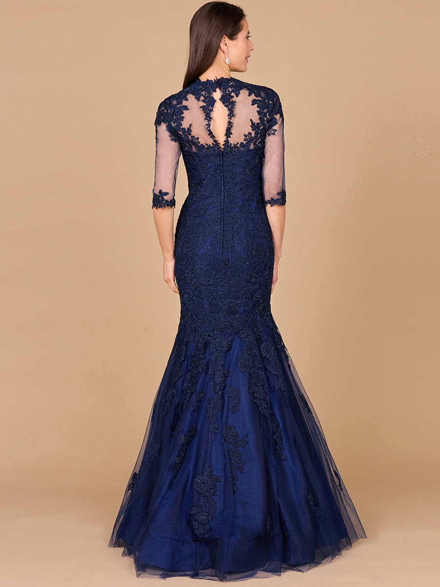Formal Dresses Long Mermaid Formal Evening Dress Navy