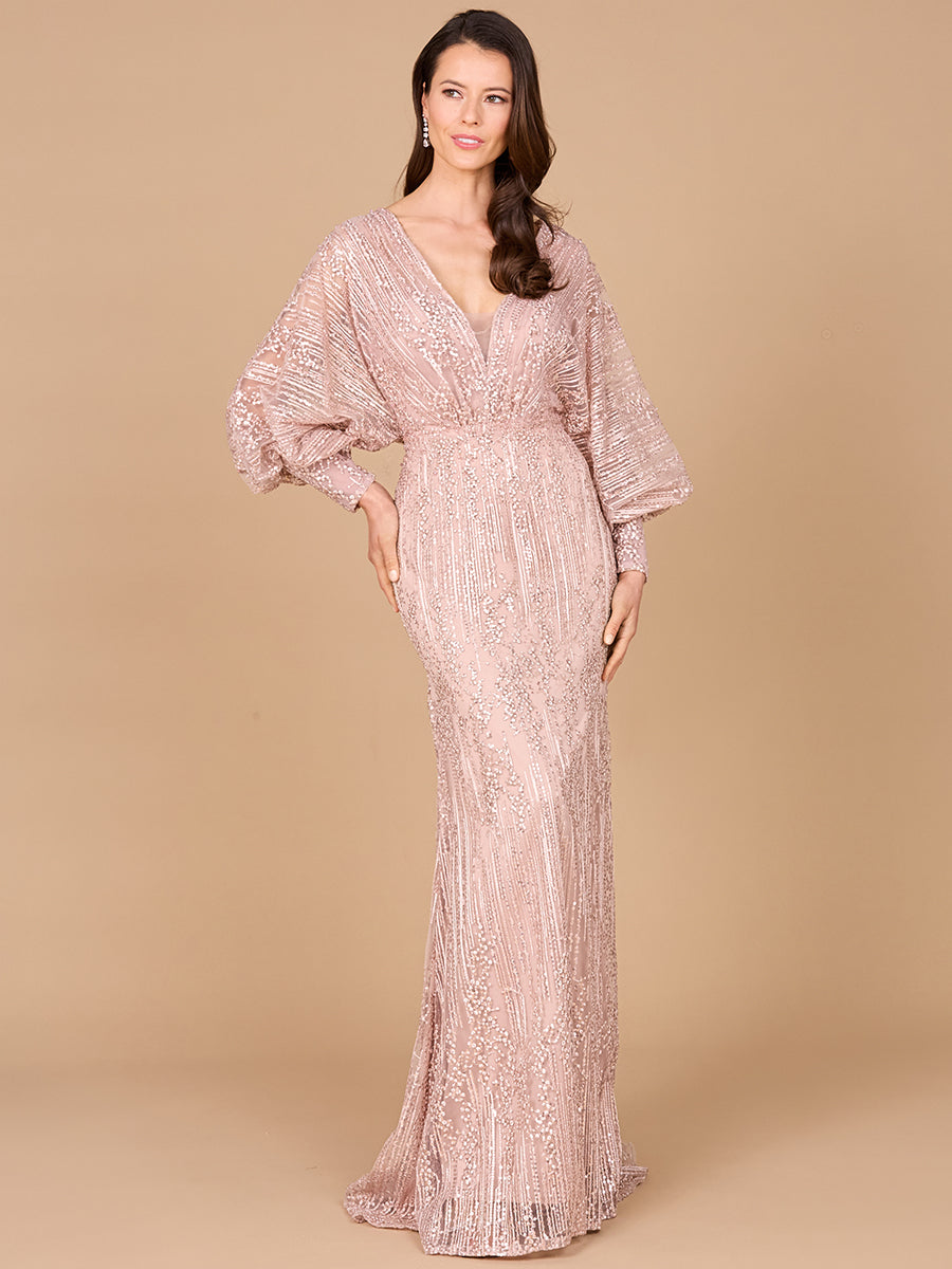 Mother of the Bride Dresses Long Sleeve Formal Mother of the Bride Dress Blush