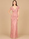 Formal Dresses Long Formal Beaded Evening Dress Rose