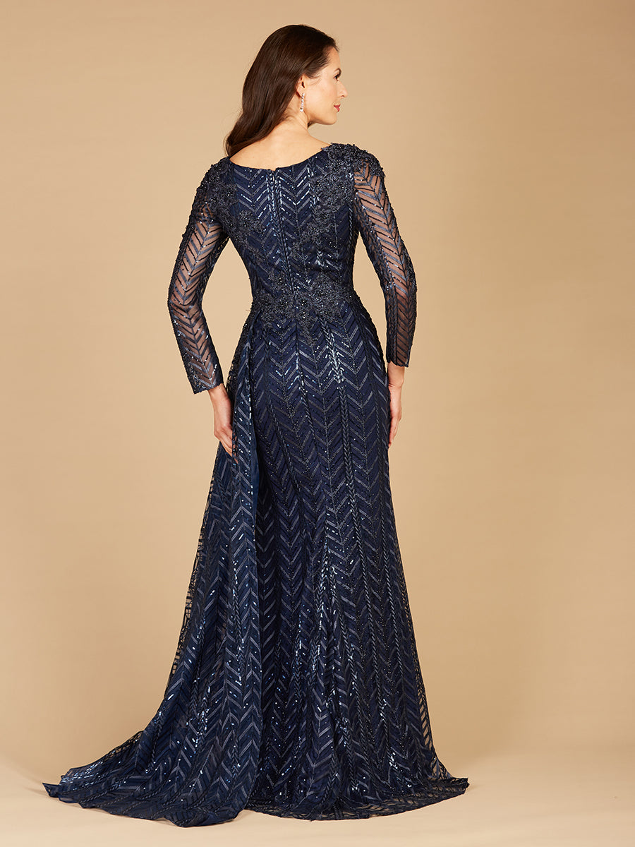 Mother of the Bride Dresses Long Formal Mother of the Bride Lace Dress Navy