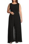 Jumpsuit Long Formal Plus Size Jumpsuit Black