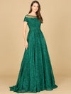 Formal Dresses Long Lace Ball Gown Formal Evening Dress Green