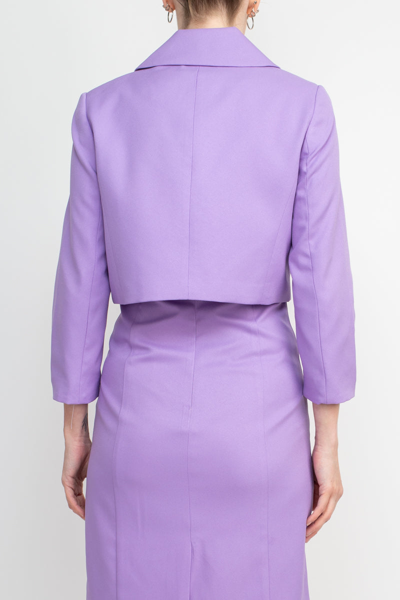 Cocktail Dresses  Short Cocktail Fitted Jacket Dress Hyacynth