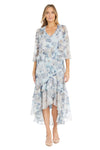 Mother of the Bride Dresses High Low Floral Mother of the Bride Dress Slate