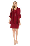 Mother of the Bride Dresses Short Mother of the Bride Jacket Dress Paprika