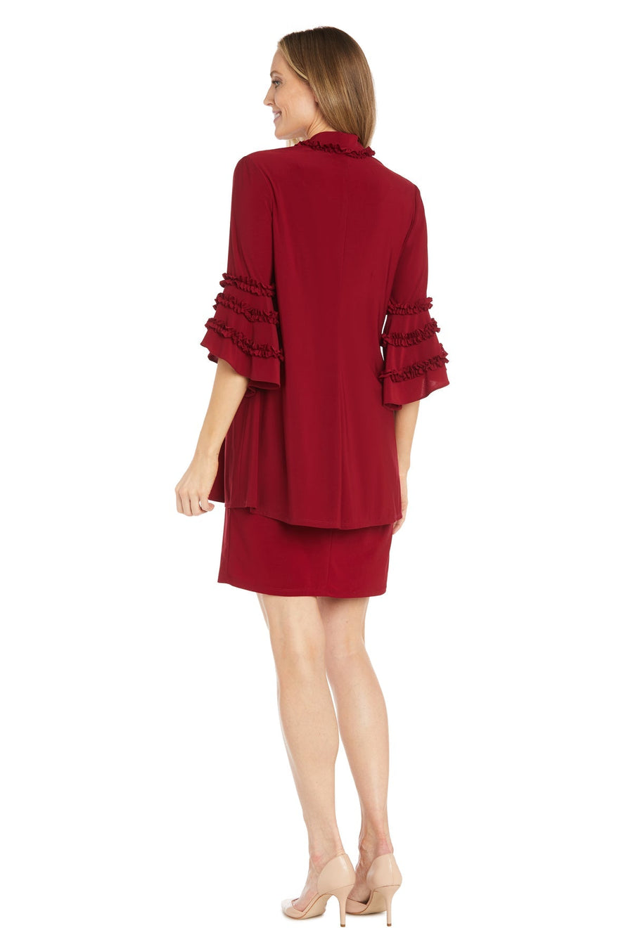 Mother of the Bride Dresses Short Mother of the Bride Jacket Dress Paprika