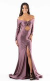 Prom Dresses Long Formal Fitted Evening Prom Dress Orchid