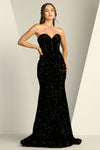 Prom Dresses Formal Long Glitter Sequin Prom Dress Black