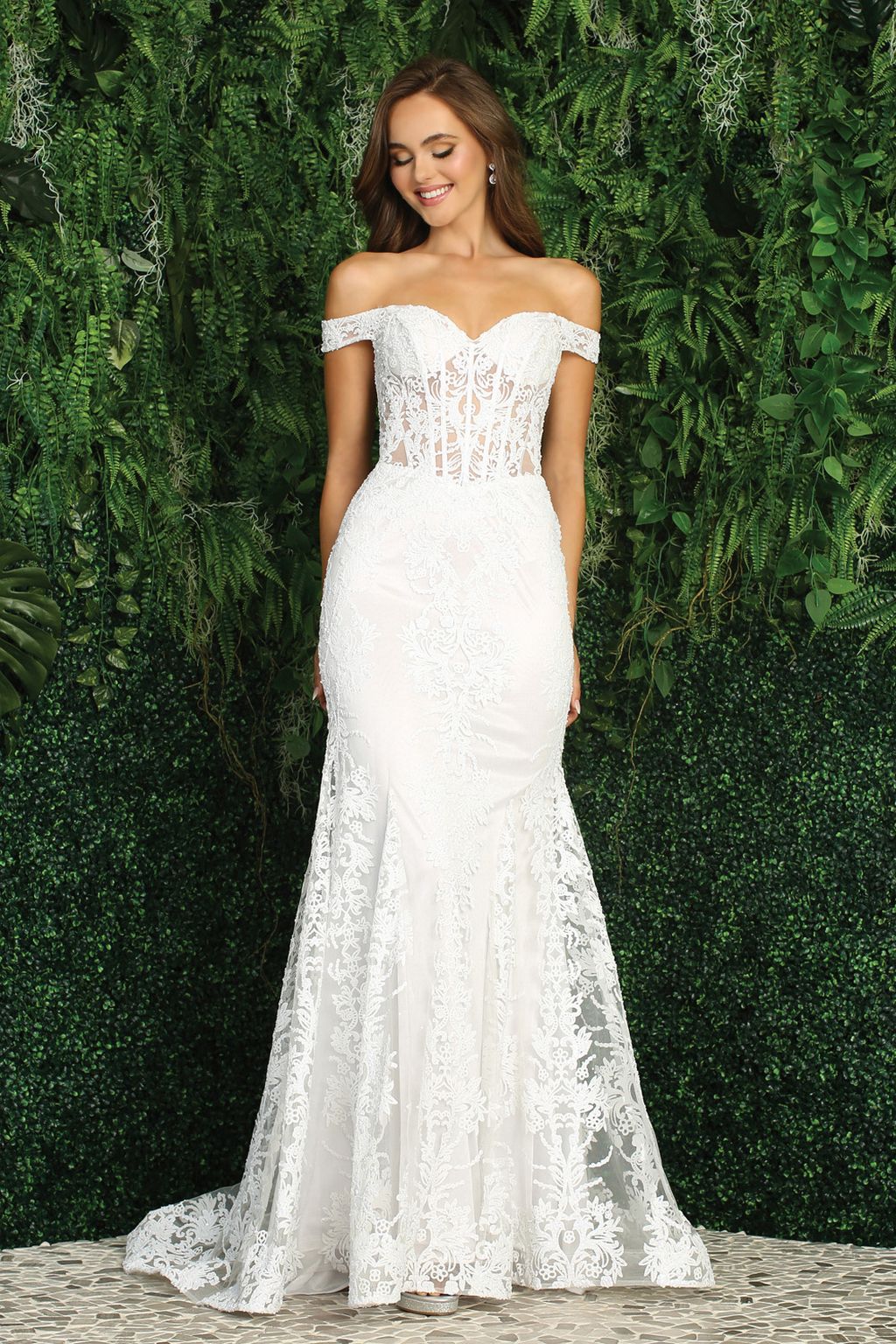 Prom Dresses Long Bridal Gown Glitter Mermaid Wedding Dress White