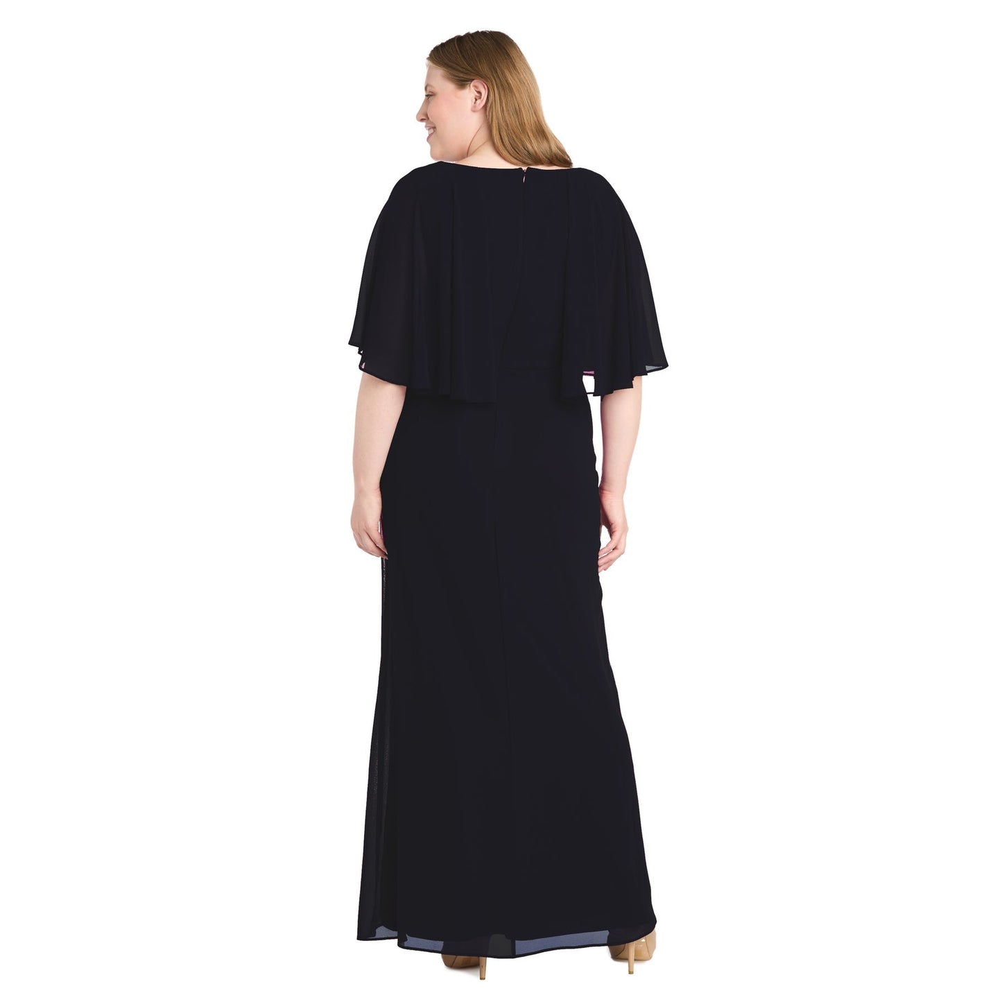 Plus Size Dresses Plus Size Long Mother of the Bride Formal Dress Navy