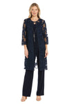 Pant Suit Long Floral Pant Suit Navy