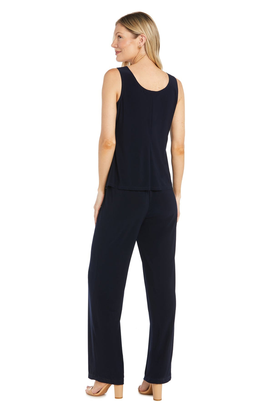 Pant Suit Long Floral Pant Suit Navy