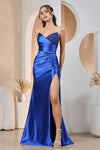 Prom Dresses Long Evening Slit Formal Prom Dress Royal Blue