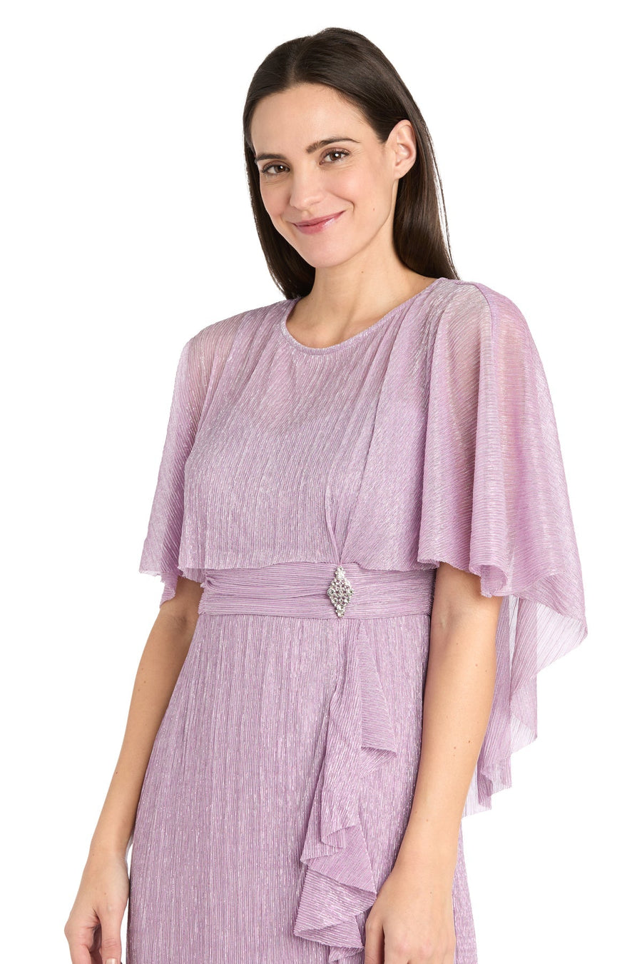 Cocktail Dresses Short Ruffle Cocktail Caplet Dress Magnolia