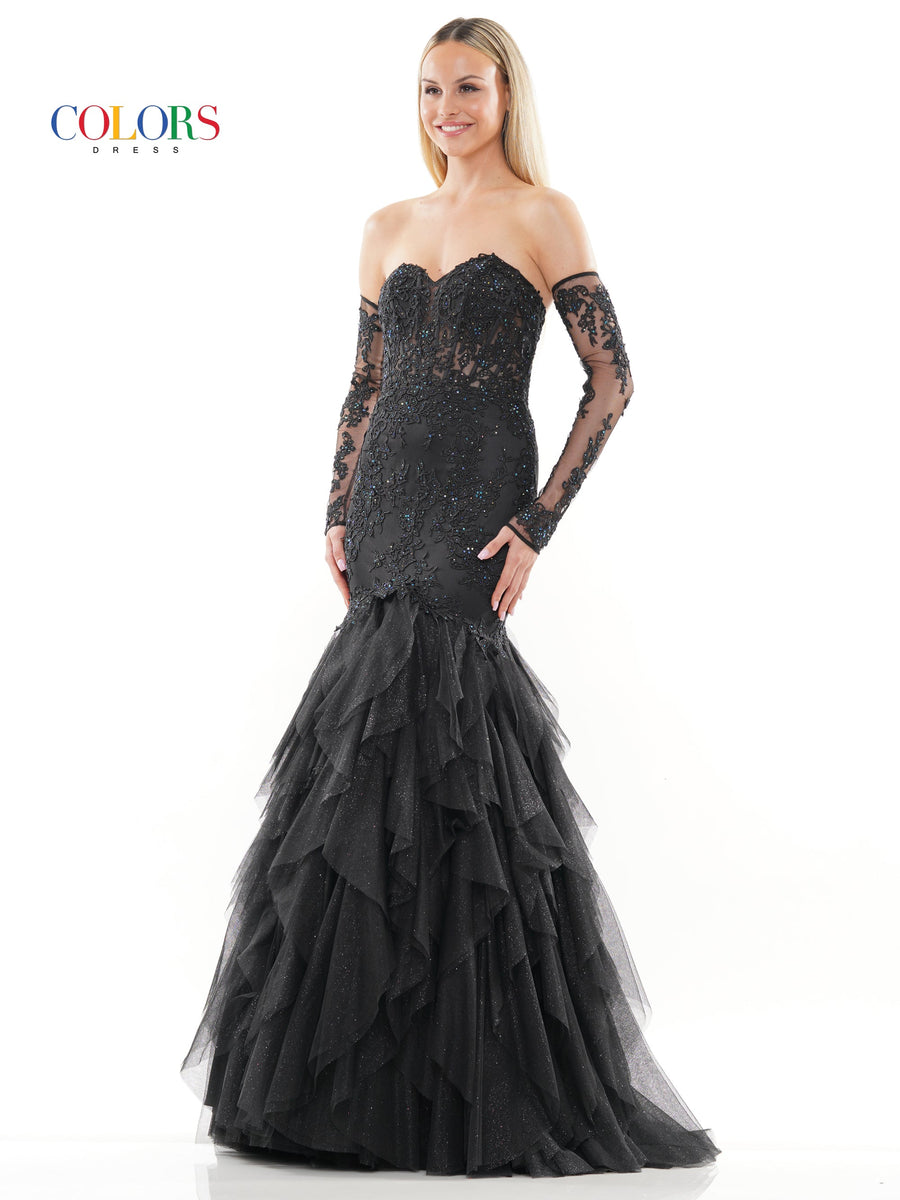 Prom Dresses Long Formal Mermaid Prom Dress Black