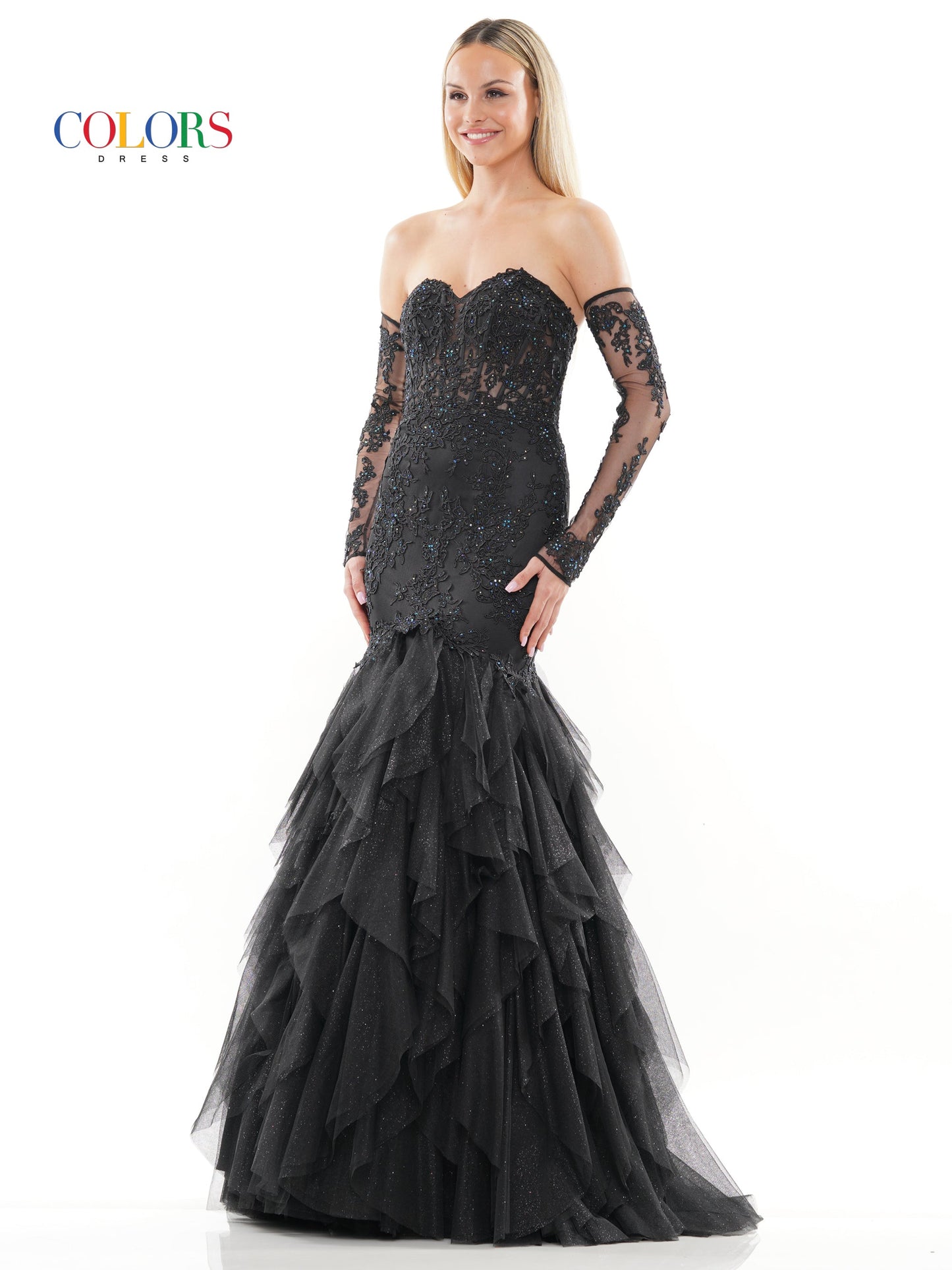 Prom Dresses Long Formal Mermaid Prom Dress Black